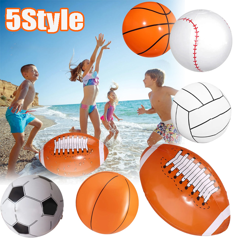 Inflatable Beach Ball Football - Basketball Arcade Game review and price