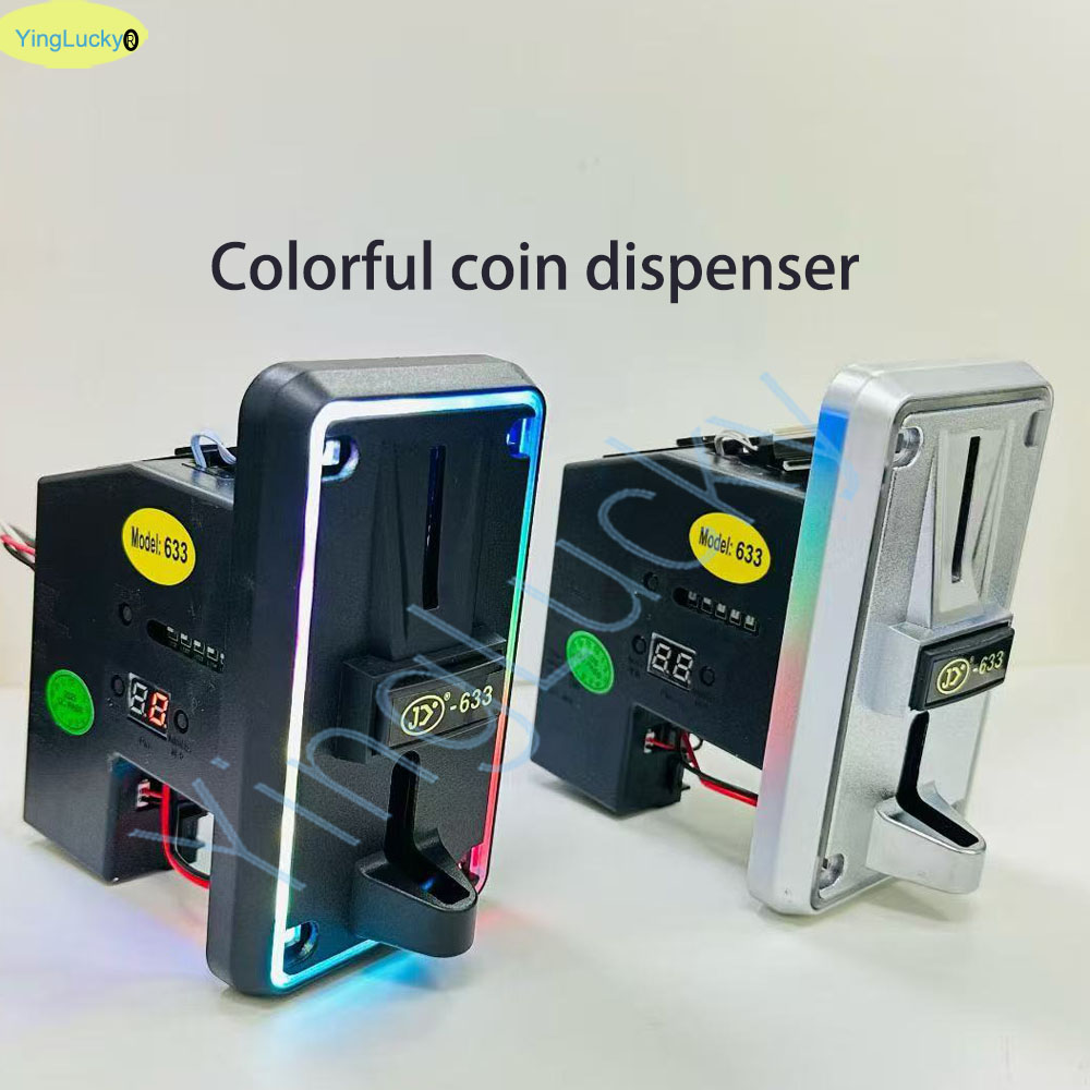 Colorful LED Multi Coin Accept - Arcade Ticket Machine review and price