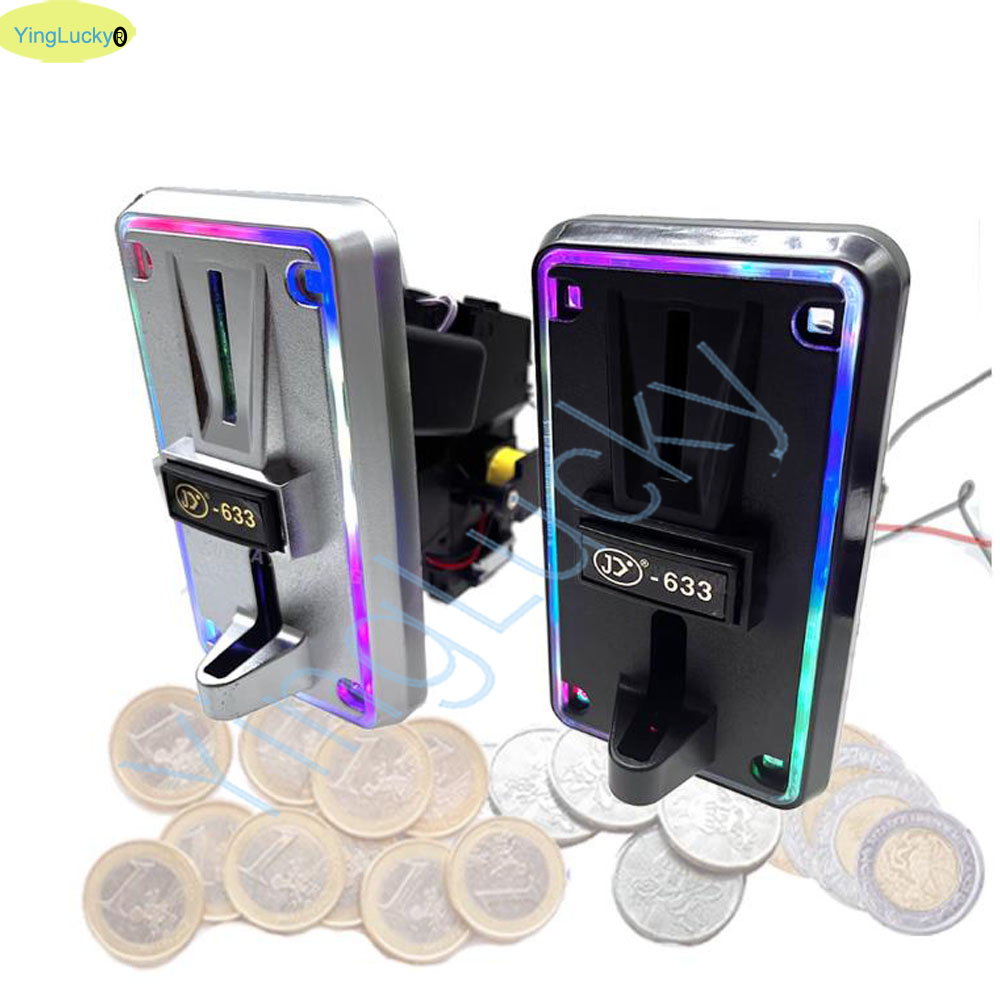 Colorful LED Multi Coin Accept - Arcade Ticket Machine review and price