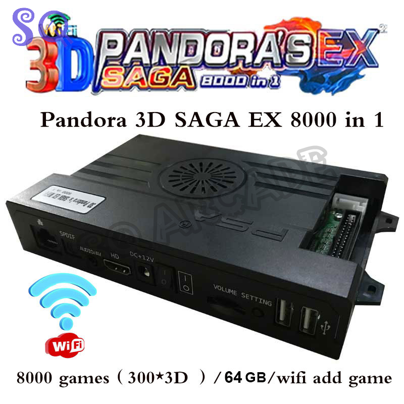 Arcade Pandora Saga Box EX2 80 - Arcade Ticket Machine review and price