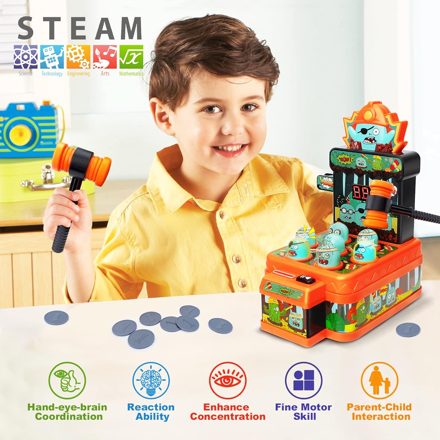 Arcade Game Toys Whack Game Mo - Whack A Mole Arcade review and price