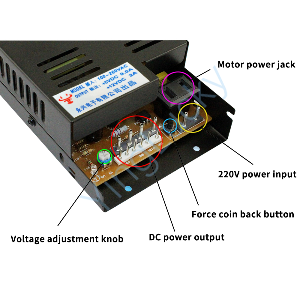 Arcade Power Supply 12V 6P Int - Whack A Mole Arcade review and price
