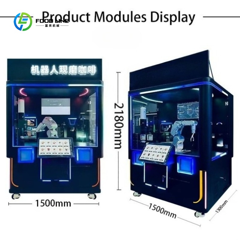 Customized AI Robot Coffee Ven - Arcade Ticket Machine review and price