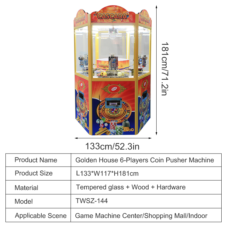 6 Players Arcade Game Machines - Arcade Style Vending Machine review and price