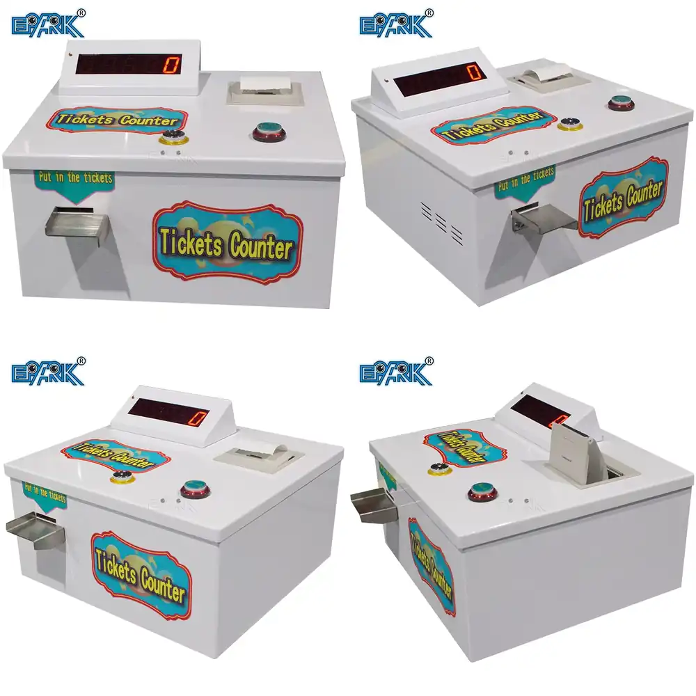 OEM White Arcade Game Machine  - Arcade Ticket Machine review and price