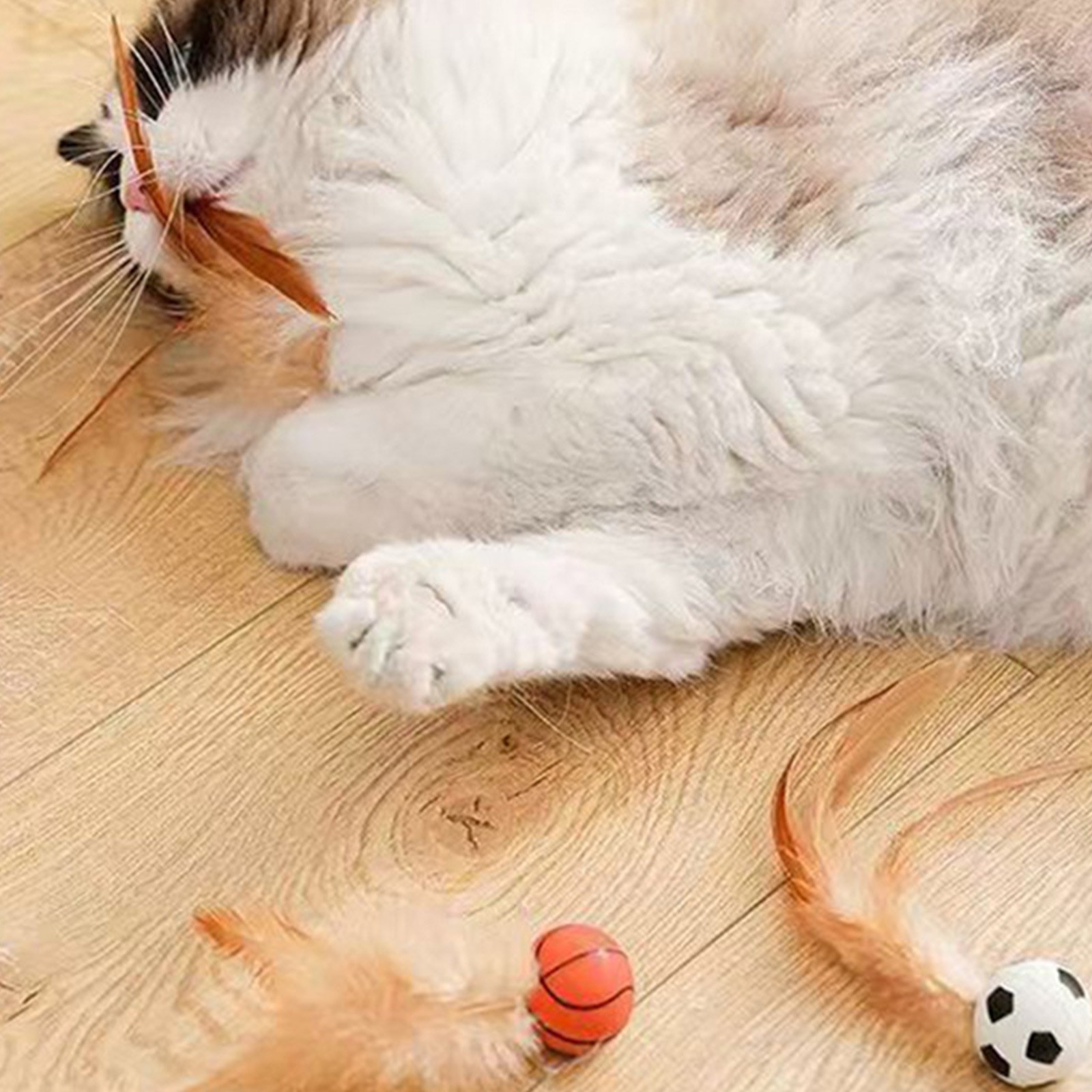 Cat Feather Ball Toys Interact - Basketball Arcade Game review and price